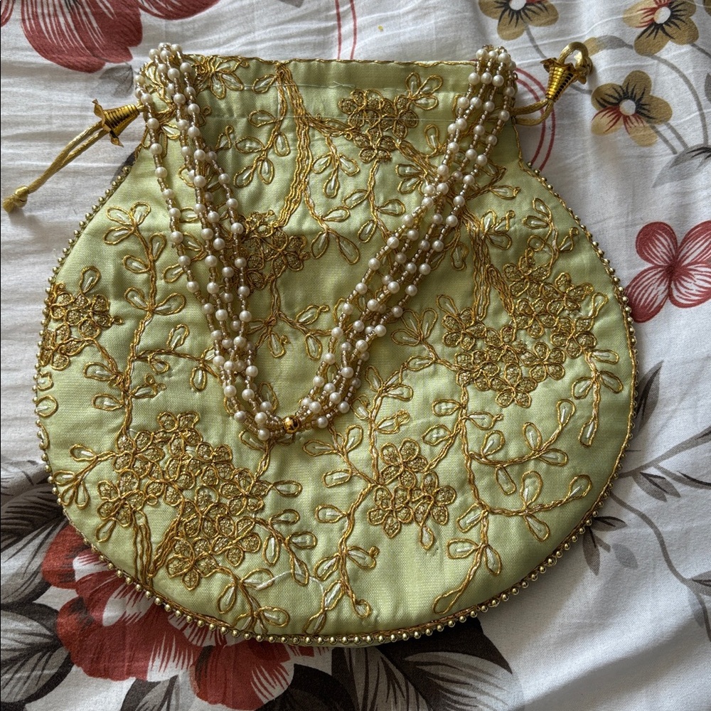 Indian party wear clutch potli bag